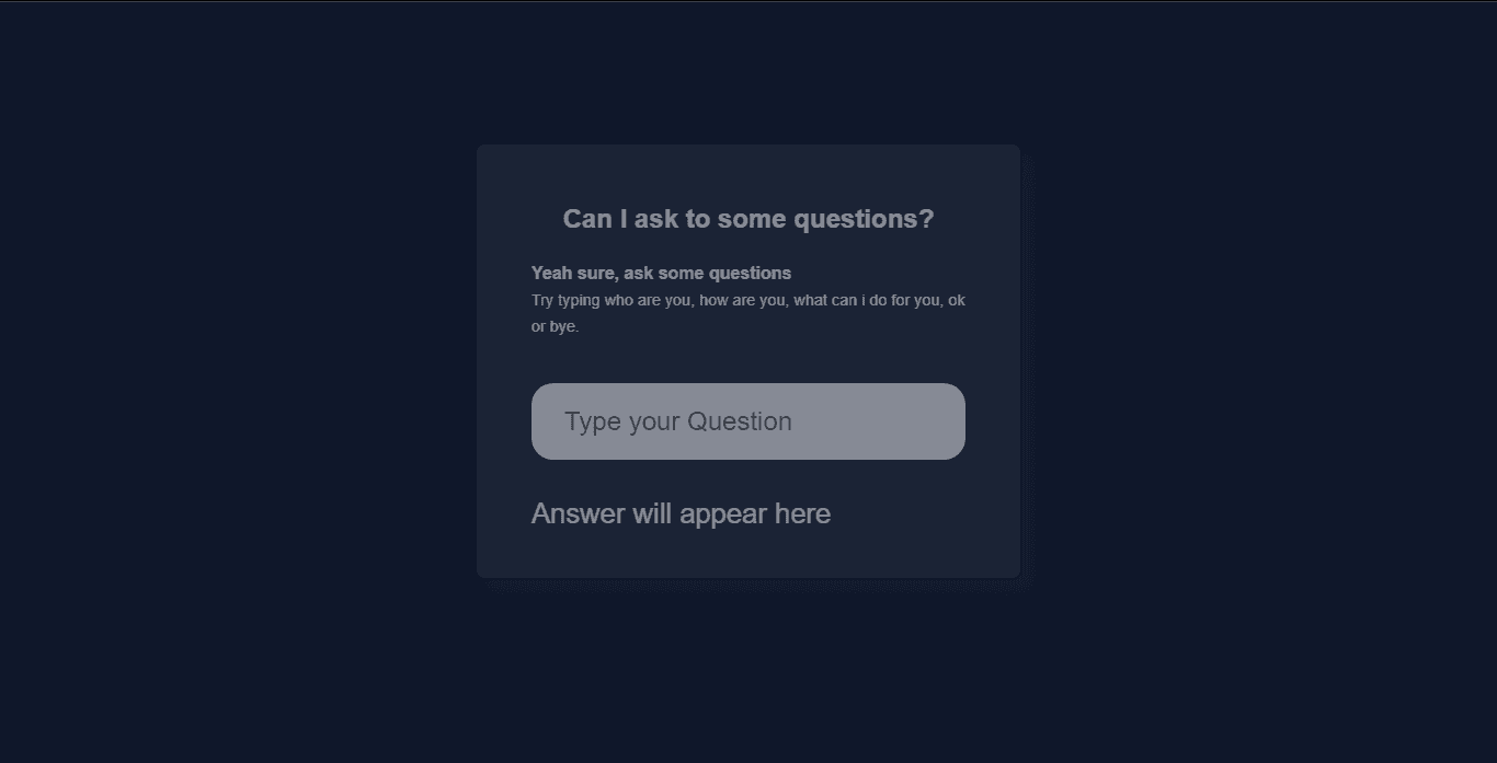 Chatbot site preview